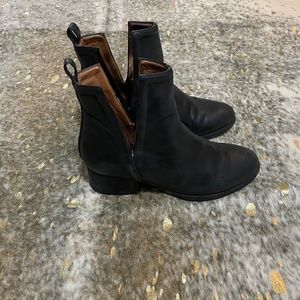 Jeffery Campbell ORiley Cut Out Black Boots